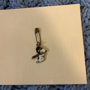 Snoopy Pilot Aviator Peanuts Cartoon Enamel CHARM Pendant